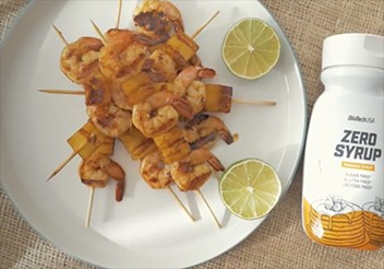 Spicy Shrimps With Pineapple
